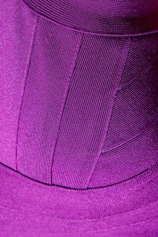 Vestido Bandage Morado5